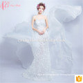 OEM Union Fashion Off Shoulder Lace Applique A Line Wedding Dress 2017